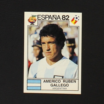 Espana 82 Nr. 173 Panini Sticker Americo Ruben Gallego