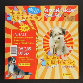 Hunde und Hundbabies Panini sticker album