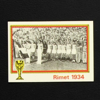 München 74 Nr. 020 Panini Sticker Rimet 1934