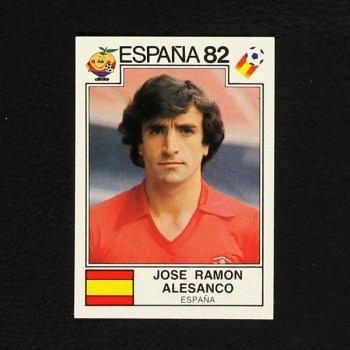 Espana 82 No. 297 Panini sticker Jose Ramon Alesanco