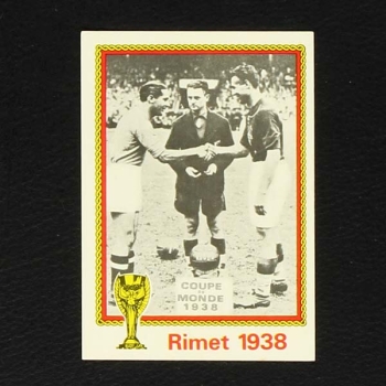 München 74 Nr. 025 Panini Sticker Rimet 1938