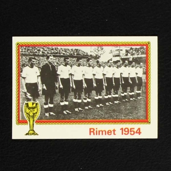 München 74 No. 032 Panini sticker Rimet 1954