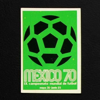 München 74 No. 047 Panini sticker Mexico 70 Plakat