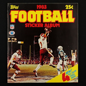 Football NFL 1983 Topps Sticker Album