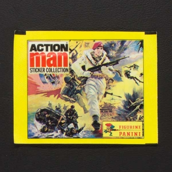 Action Man 1983 Panini Sticker Tüte