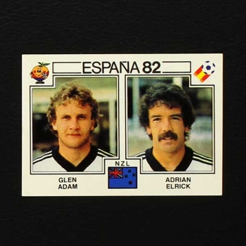 Espana 82 Nr. 422 Panini Sticker Adam - Elrick