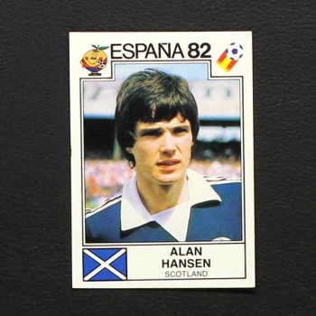 Espana 82 Nr. 405 Panini Sticker Alan Hansen