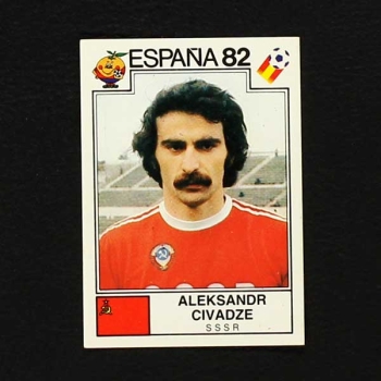 Espana 82 No. 386 Panini sticker Aleksander Civadze
