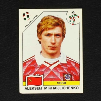 Italia 90 Nr. 145 Panini Sticker Alekseij Mikhaijlichenko