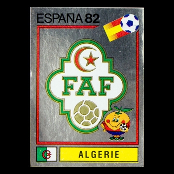 Algerie Panini Sticker Espana 82