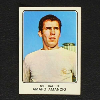 Amaro Amancio Panini Sticker Campioni dello Sport 1973