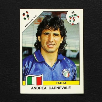 Italia 90 No. 055 Panini sticker Andrea Carnevale