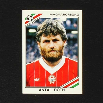 Mexico 86 No. 204 Panini sticker Antal Roth