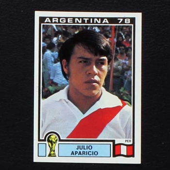 Argentina 78 No. 306 Panini sticker Julio Aparicio