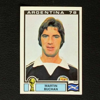 Argentina 78 No. 318 Panini sticker Martin Buchan