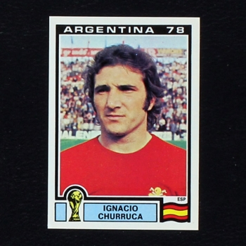 Argentina 78 No. 218 Panini sticker Iganacio Churruca