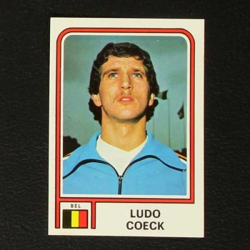 Argentina 78 No. 333 Panini sticker Ludo Coeck