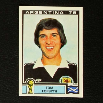 Argentina 78 No. 319 Panini sticker Tom Forsyth