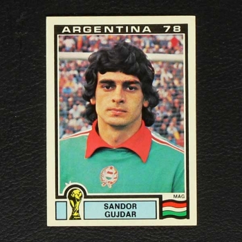 Argentina 78 No. 063  Panini sticker Sandor Gujdar