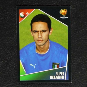 Euro 2004 No. 235 Panini sticker Inzaghi