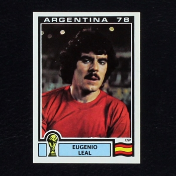 Argentina 78 No. 214 Panini sticker Eugenio Leal