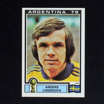 Argentina 78 No. 232 Panini sticker Anders Linderoth