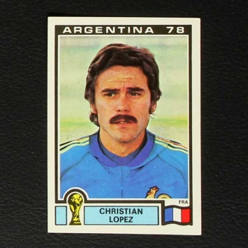 Argentina 78 No. 085 Panini sticker Christian Lopez