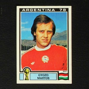 Argentina 78 No. 064 Panini sticker Gyozo Martos