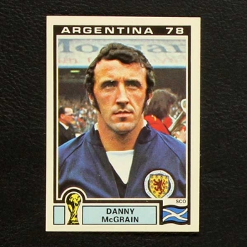 Argentina 78 No. 320 Panini sticker Danny McGrain
