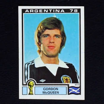 Argentina 78 No. 317 Panini sticker Gordon McQueen