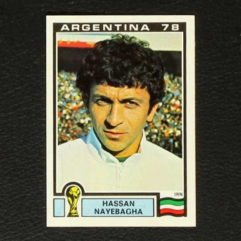 Argentina 78 No. 284 Panini sticker Hassan Nayebagha