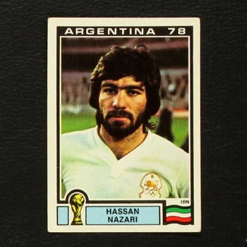 Argentina 78 No. 280 Panini sticker Hassan Nazari