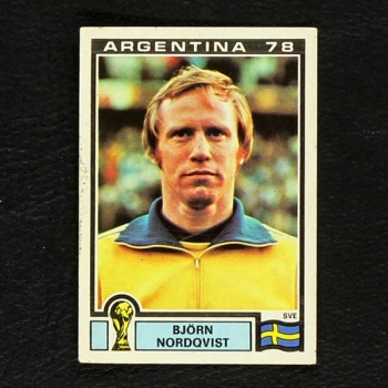 Argentina 78 No. 229 Panini sticker Björn Nordquist
