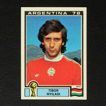 Argentina 78 No. 072 Panini sticker Tibor Nyilasi