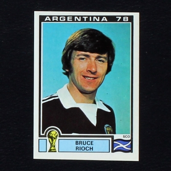 Argentina 78 No. 321 Panini sticker Bruce Rioch