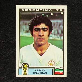 Argentina 78 No. 289 Panini sticker Hassan Rowshan