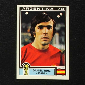 Argentina 78 No. 220 Panini sticker Daniel Ruiz