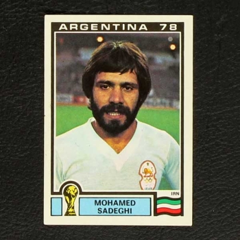 Argentina 78 No. 287 Panini sticker Mohamed Sadeghi