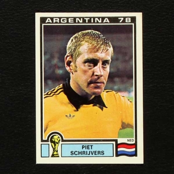 Argentina 78 No. 261 Panini sticker Piet Schrijvers