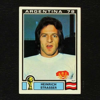 Argentina 78 Nr. 195 Panini Sticker Heinrich Strasser
