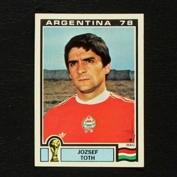 Argentina 78 No. 069 Panini sticker Jozsef Toth