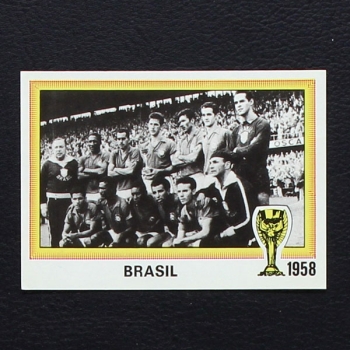 Argentina 78 Nr. 019 Panini Sticker Team Brasil 1958