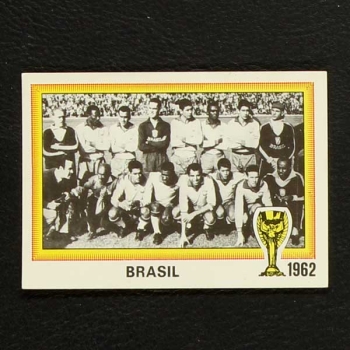 Argentina 78 Nr. 022 Panini Sticker Team Brasil 1962