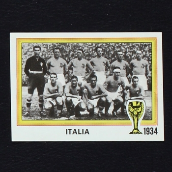 Argentina 78 Nr. 007 Panini Sticker Team Italien 1934