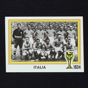 Argentina 78 Nr. 007 Panini sticker team Italien 1934