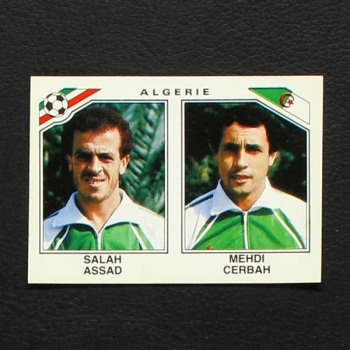 Mexico 86 Nr. 237 Panini Sticker Assad - Cerbah
