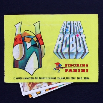 Astro Robot 1980 Panini Sticker Tüte