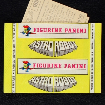 Preview: Astro Robot 1980 Panini Sticker Tüte / Typ 1