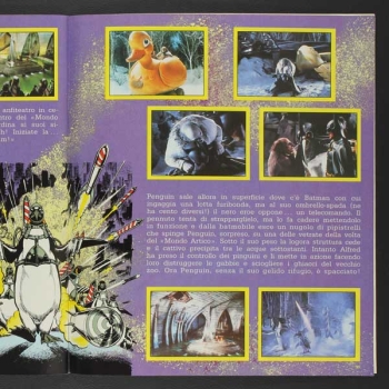 Batman il Ritorno Panini Sticker Album komplett italienisch