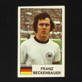 Franz Beckenbauer Panini Sticker Calciatori 1975
